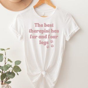 Dog therapist t shirt